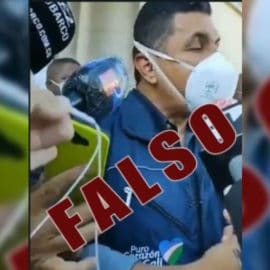 Falso: Video de alcalde de Cali anunciando confinamiento para el puente de reyes