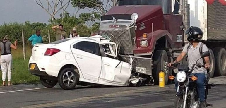 Identifican a mujer que murió tras fuerte accidente en Santander de Quilichao
