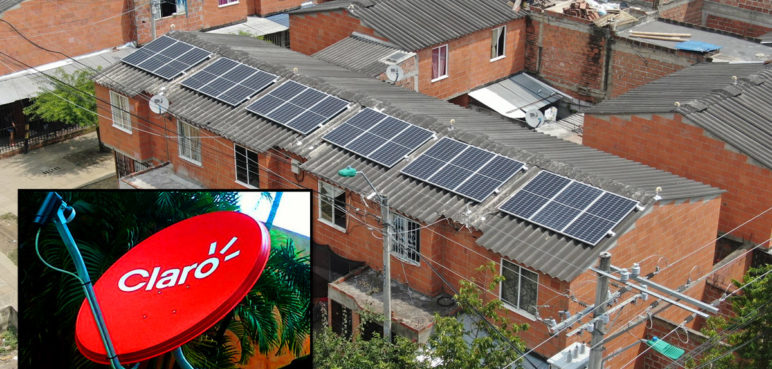Tras corte de energía, Claro abonó .887 millones a deuda que tiene con Emcali