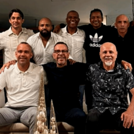 Un reencuentro entre viejas glorias del Deportivo Cali