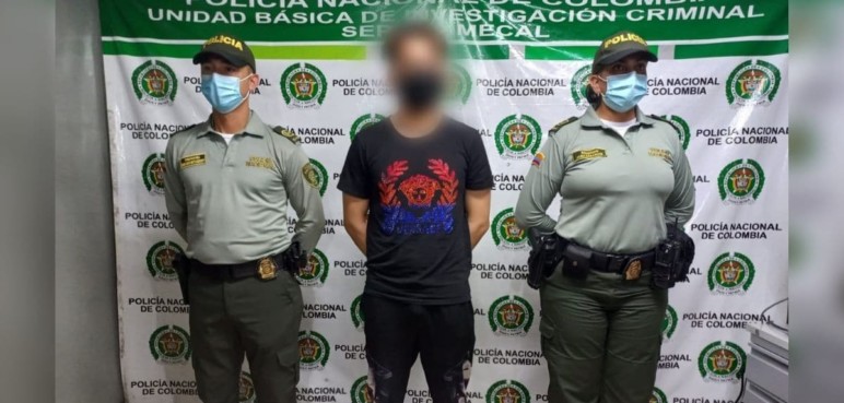 Policía de Cali captura a ciudadano chino con circular roja de Interpol