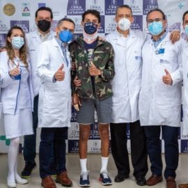 Egan Bernal fue dado de alta y ya se encuentra en casa recuperándose