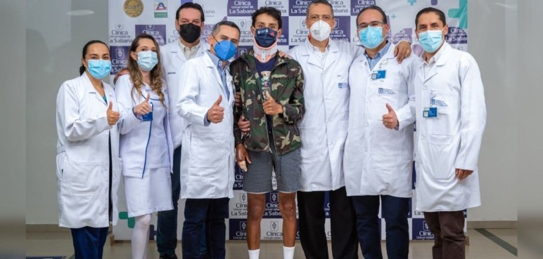 Egan Bernal fue dado de alta y ya se encuentra en casa recuperándose