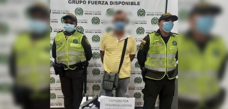 Capturan a motociclista que abrió fuego contra dos agentes de tránsito en Cali