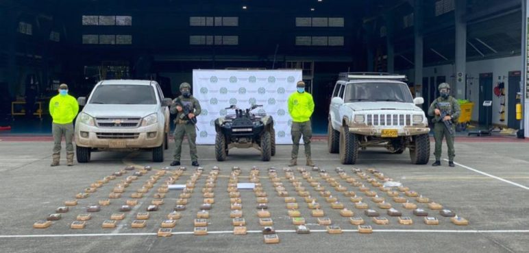Incautan aeronave del Clan del Golfo con 183 kg de cocaína en el Valle