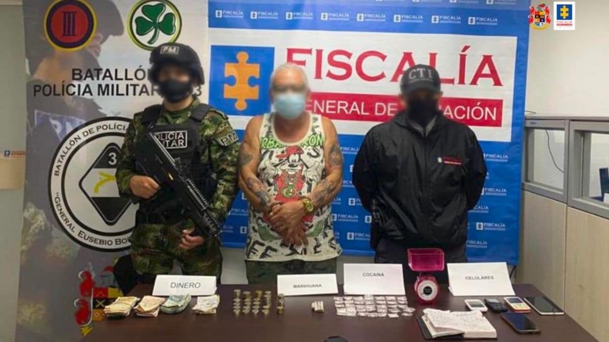 Capturan a dos personas por el tráfico de estupefacientes