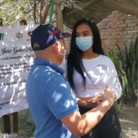 Entregan terreno para vivienda a deportista olímpica Leidy Solís