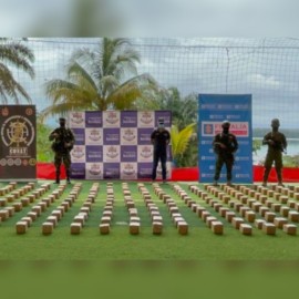 Incautan cargamento de 455 kilos de marihuana en Buenaventura