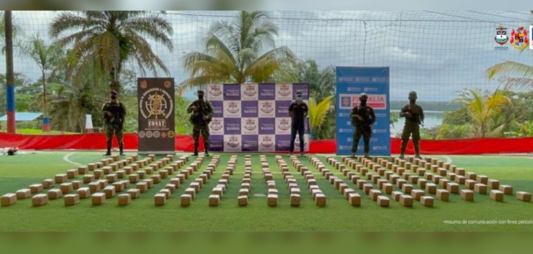 Incautan cargamento de 455 kilos de marihuana en Buenaventura