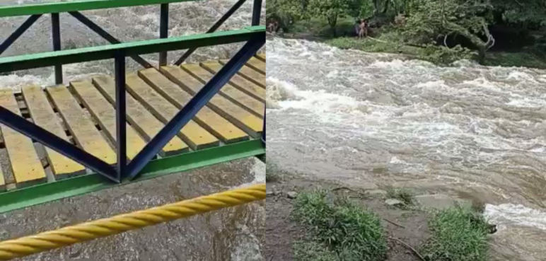 Aumento repentino del caudal del río Pance alertó a los bañistas este fin de semana