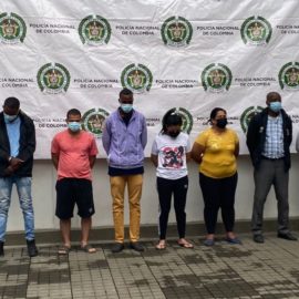 Capturado "Los Tierreros" banda criminal dedicada a vender predios ilegales en Cali