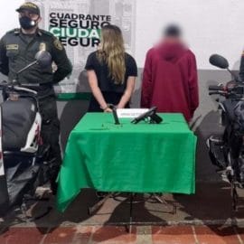 Judicializan a mujer y menor de edad que estarían implicados en hurto de moto