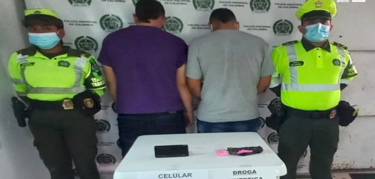 Capturan dos hombres que transportaban drogas en sus partes íntimas