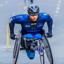 El vallecaucano Francisco Sanclemente brilló en la Media Maratón de México