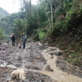 Reportan afectación de vías en el Valle por temporada de lluvias