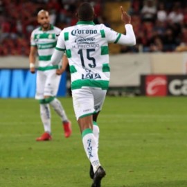 Golazo para Harold Preciado en su debut con el Santos Laguna