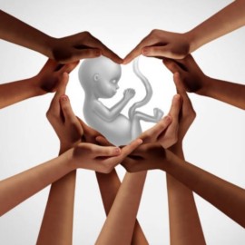 Manifestaciones de comunidad cristiana en contra del aborto