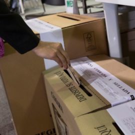 Gobernación del Valle acompaña a la Registraduría durante escrutinio