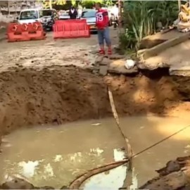 Avanzan trabajos de Emcali para reparar daño que afecta a siete barrios