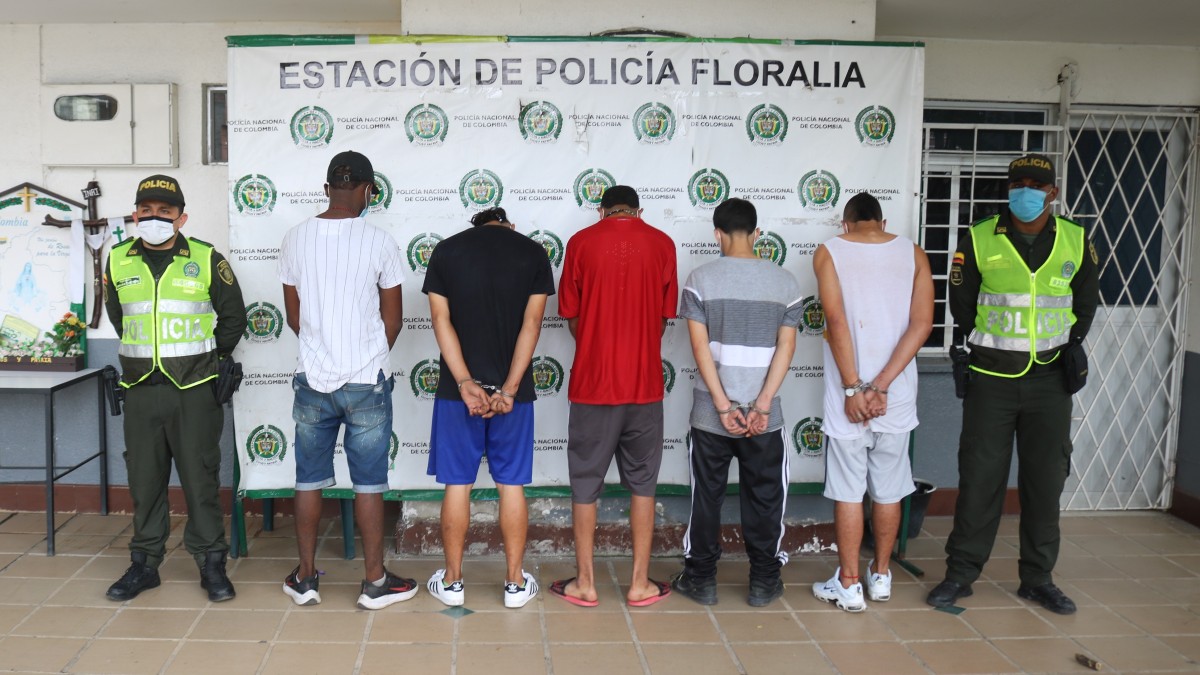 Capturada banda que tenía atemorizados a los habitantes del norte de Cali