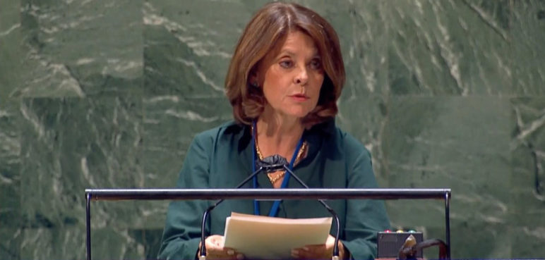Colombia copatrocina resolución contra Rusia ante Asamblea General de la ONU