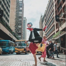 Freestyler colombiano, Boyka Ortíz, estará en sorteo del mundial Catar 2022