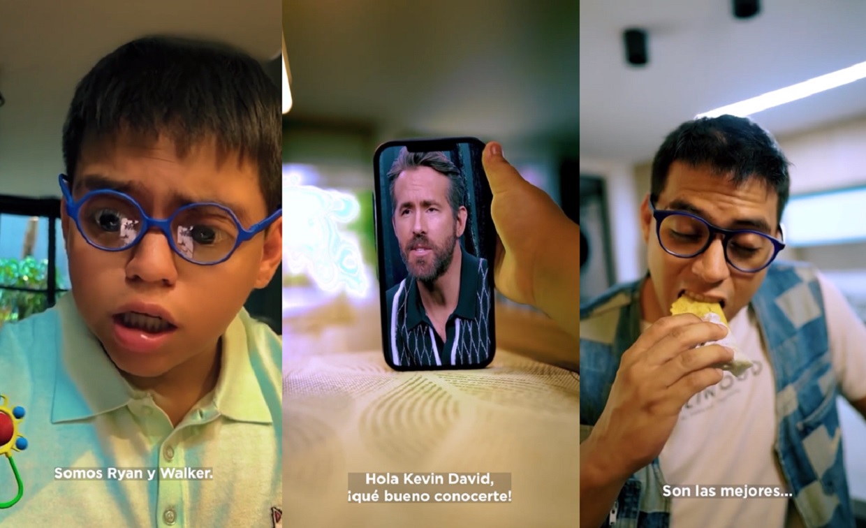 'El Mindo' sorprendió en sus redes al subir un video con el actor Ryan Reynolds