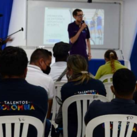 El Ministerio del Deporte dio charla sobre la salud mental en deportistas