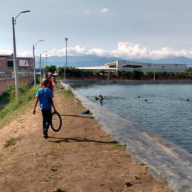 Emcali denuncia perforación ilegal en Reservorio Puerto Mallarino por bañistas