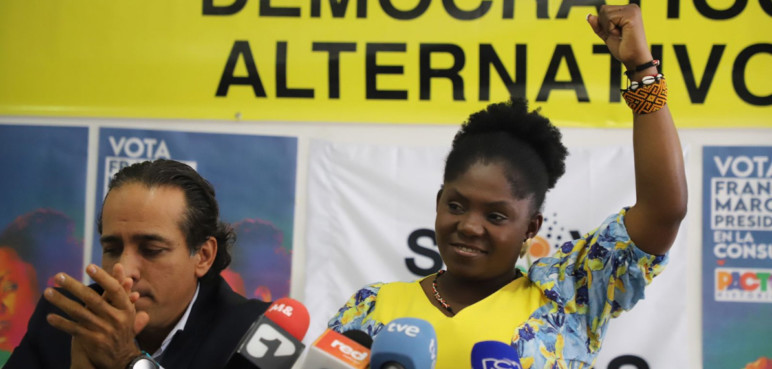 Gustavo Petro confirmó a Francia Márquez como fórmula vicepresidencial