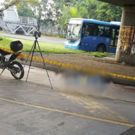 Hombre murió tras ser atropellado por un bus del MÍO en Sameco