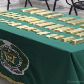 Incautan 36 kilogramos de oro avaluados en más de $ 8.500 millones