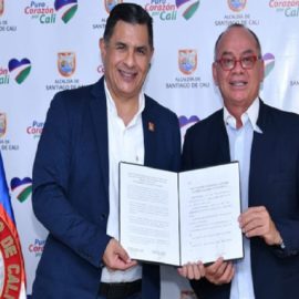 La Alcaldía de Cali firma ‘Pacto de hermandad’ con Tianjin, China