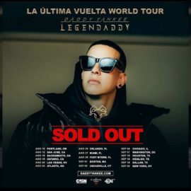 ‘La Última Vuelta’: nuevas fechas de venta y pre-venta para la gira de Daddy Yankee