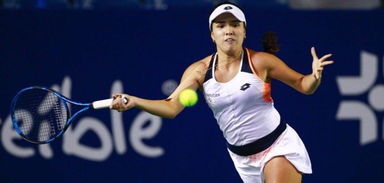 María Camila Osorio abandonó Indian Wells  por problemas físicos