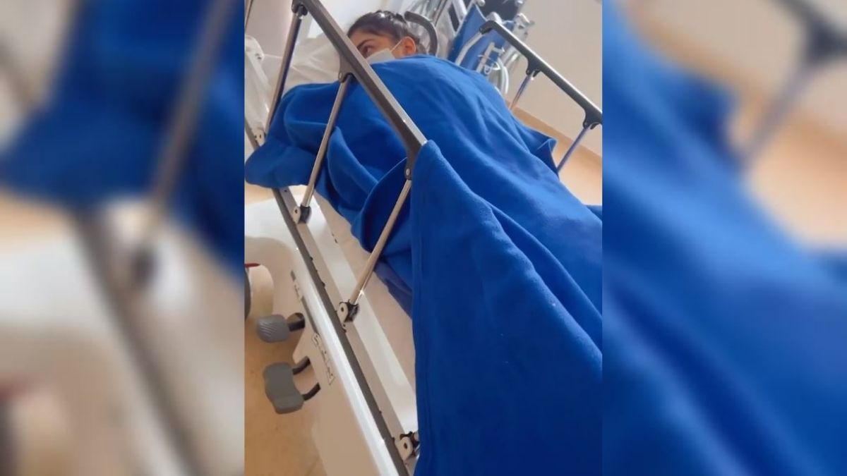 “No podía caminar”: La segura está hospitalizada de nuevo
