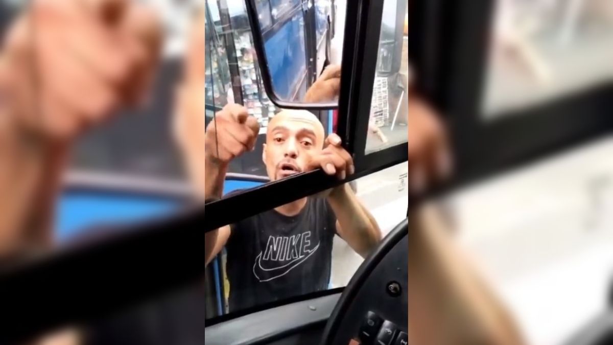 Nuevo episodio de intolerancia con conductor del MÍO