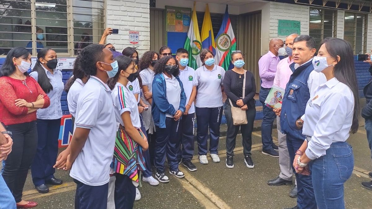 Colegio en Calipso reabrió sus puertas tras ser afectado en el Paro Nacional