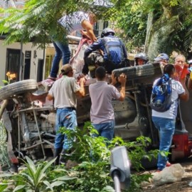 Reportan accidente de tránsito en la vía El Bolo – Lauro