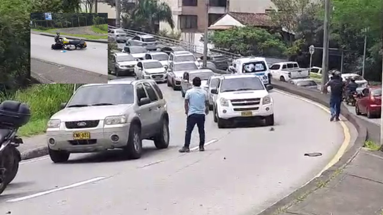 En video quedó registrada la nueva modalidad de robo en el sur de Cali