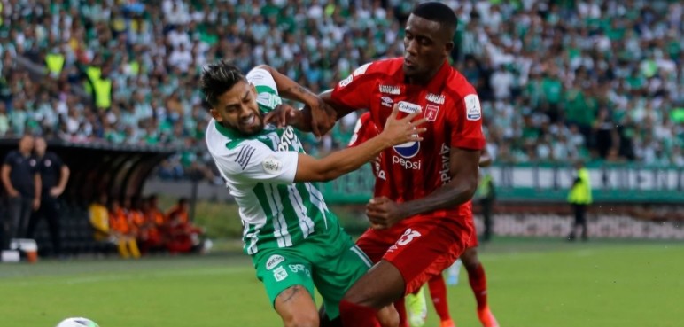 América no pudo y cayó ante Atlético Nacional en el clásico de Colombia
