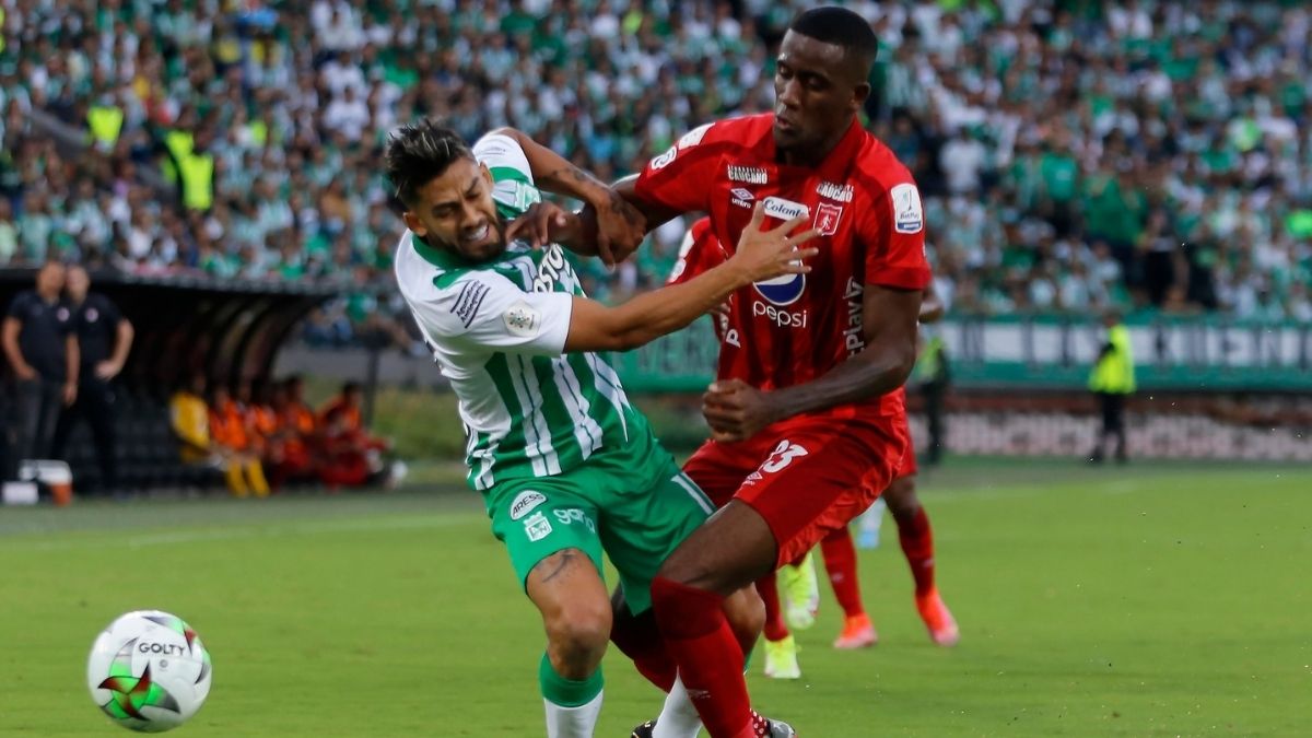 América no pudo y cayó ante Atlético Nacional en el clásico de Colombia