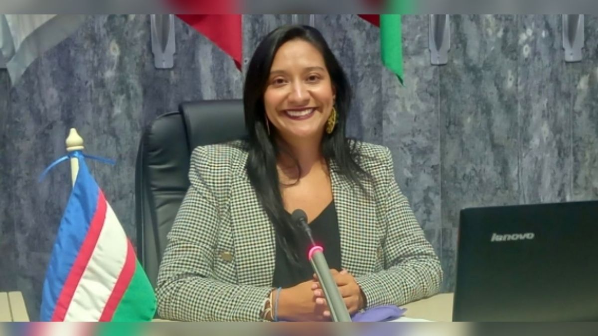 Ana Erazo, Concejala de Cali denuncia amenazas en medio de una sesión plenaria