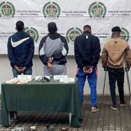 Cae banda el ‘Gladiador’ por homicidios y hurtos en Cali