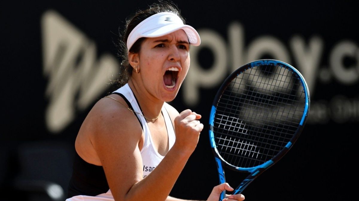 Camila Osorio, clasificó a semifinales en dobles en la Copa Colsanitas