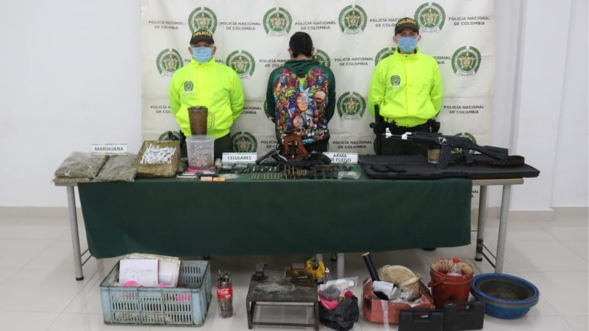 Cayó en Cali hombre dedicado a convertir armas traumáticas en letales