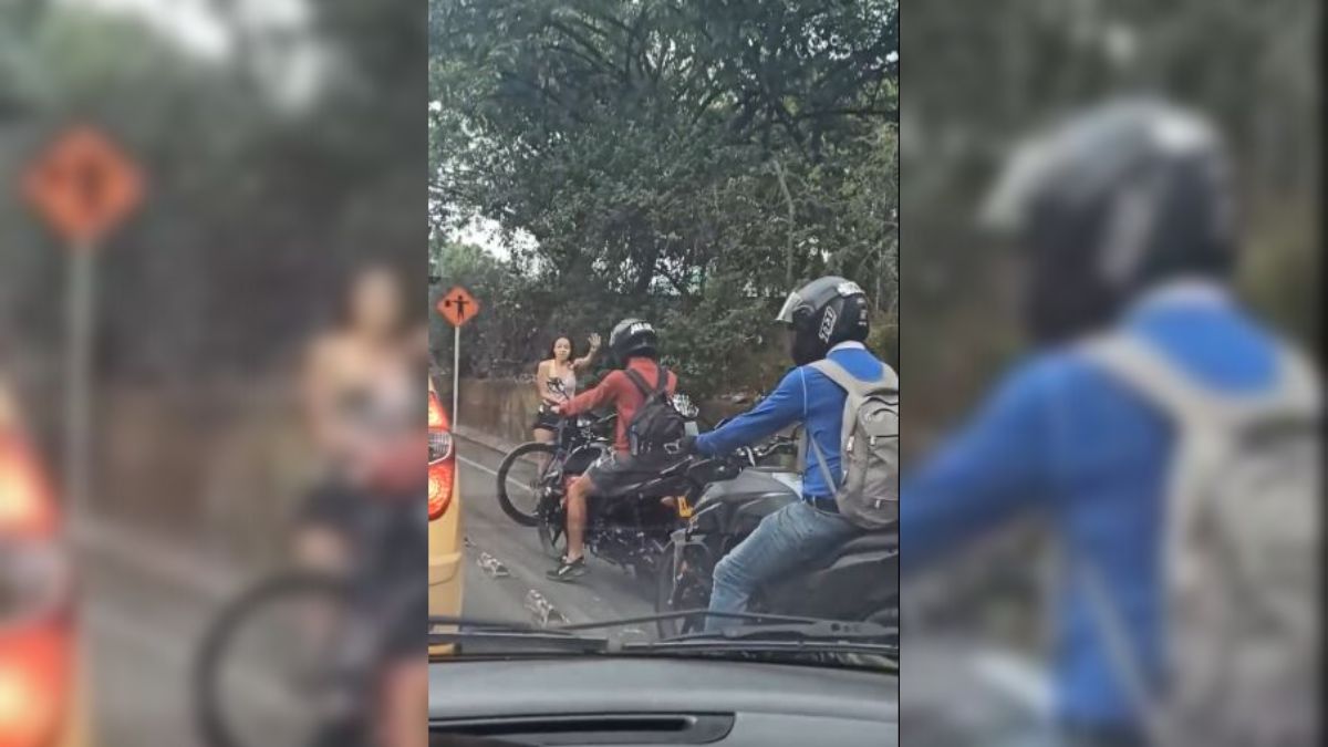 En video: Mujer hace respetar el correcto uso de la ciclorruta