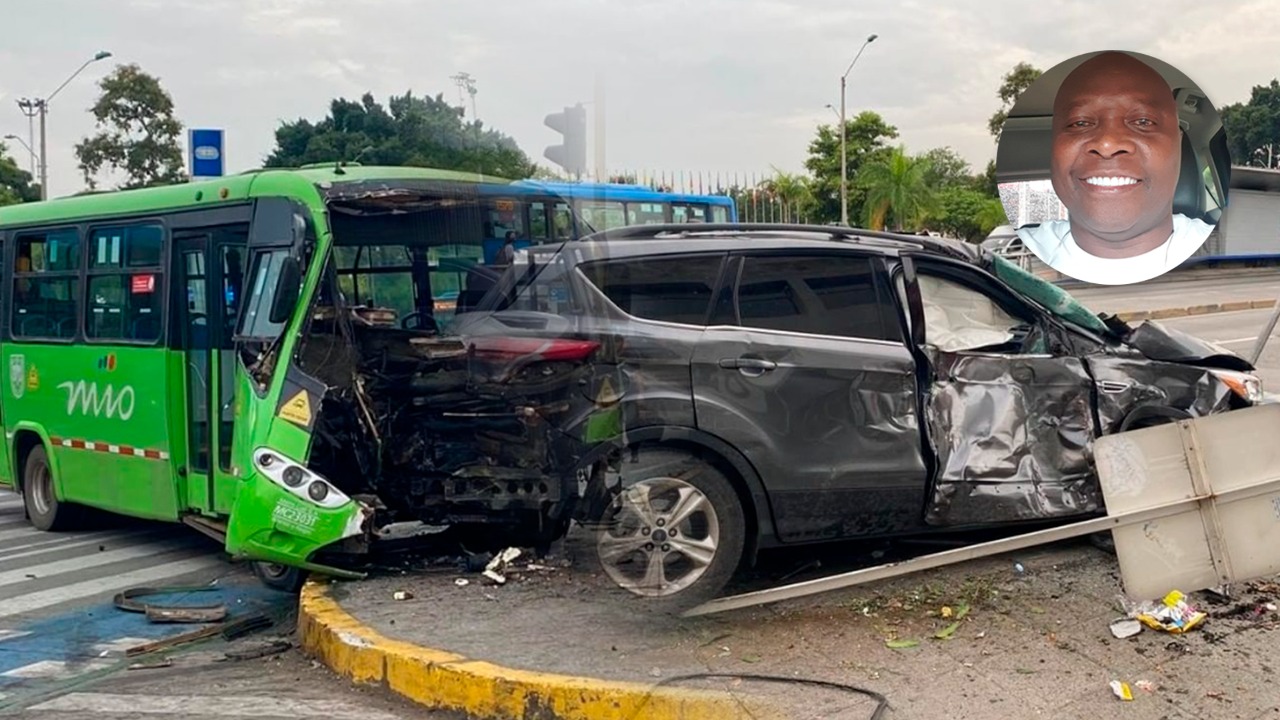Habló conductor del bus del MÍO que se accidentó con Freddy Rincón