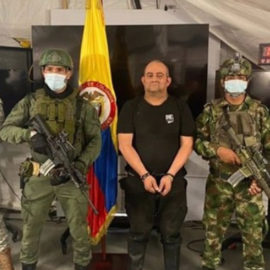 Gobierno promete agilizar extradición de líder de Clan del Golfo "Otoniel"