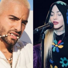Madonna llega a Medellín para presentarse junto a Maluma en concierto